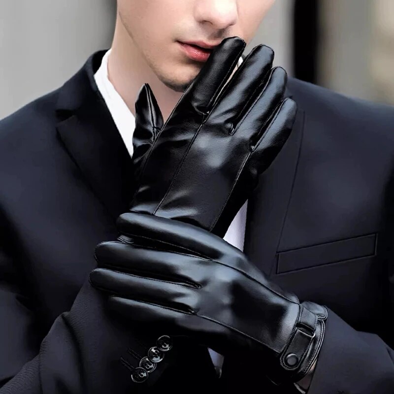 Winter Cycling Gloves Men's Mo - Leather Work Winter Gloves recension och pris