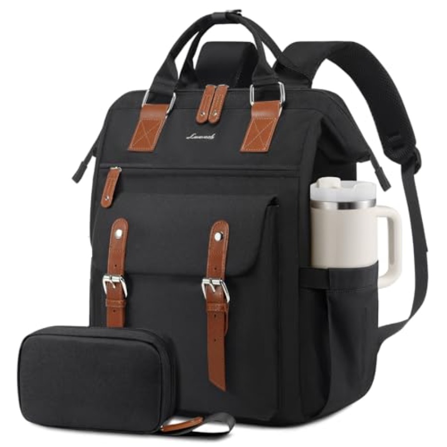 Laptop Backpack for Women, Tea - For Leather Work recension och pris