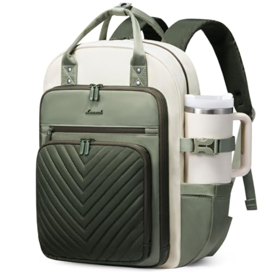 Laptop Backpack for Women, Wat - For Leather Work recension och pris