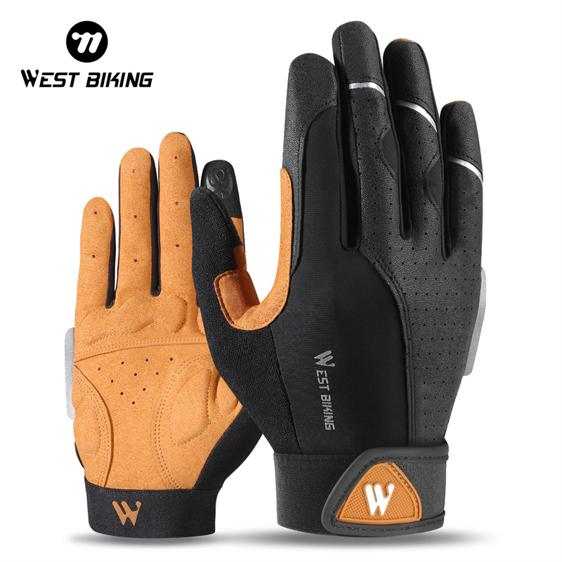 WEST BIKING Autumn Winter Men' - Leather Work Winter Gloves recension och pris