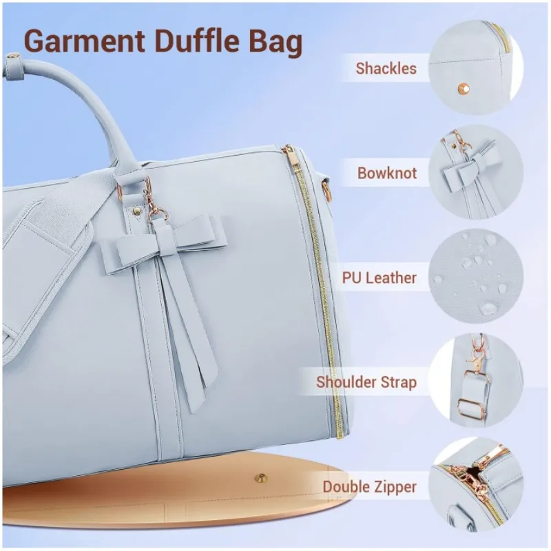 2025 New Women's Waterproof We - Leather Work Duffle recension och pris