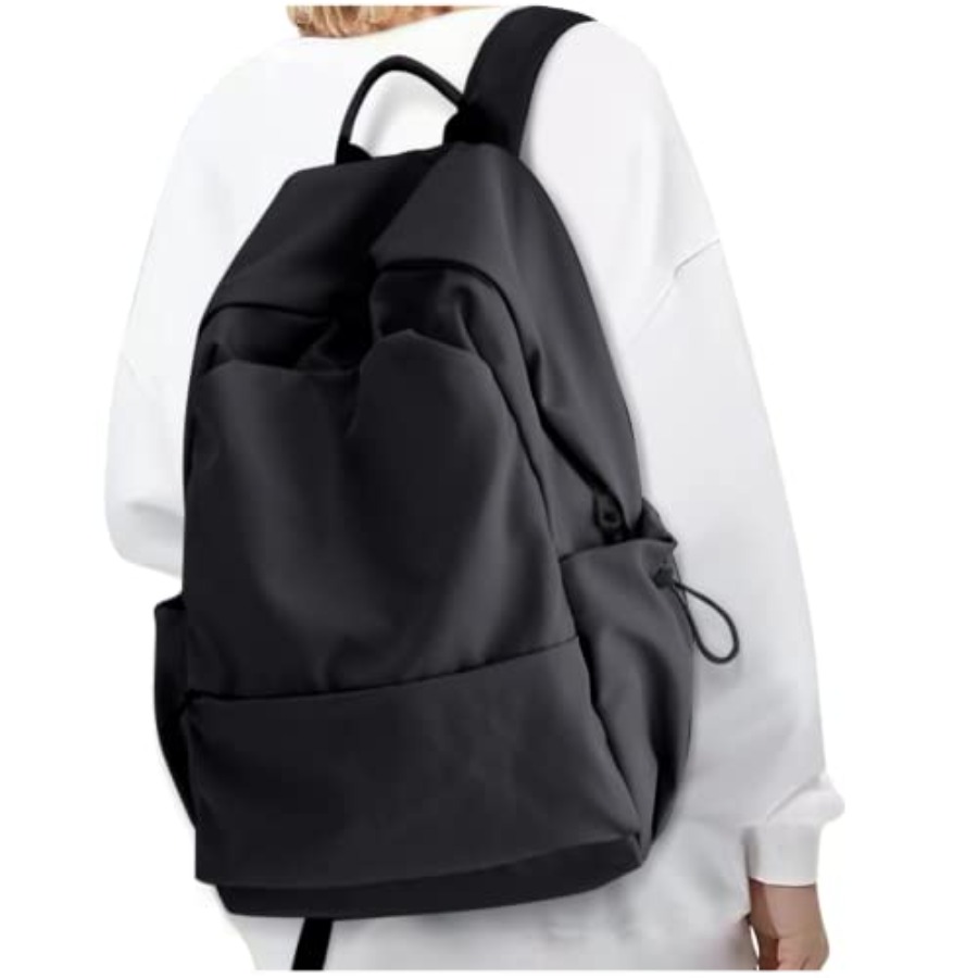 Black Backpack for Women, Smal - For Leather Work recension och pris