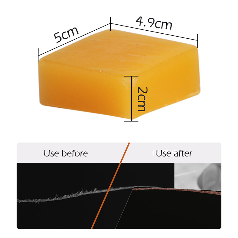 WUTA 1PC 100% Natural Beeswax  - Leatherwork Thread recension och pris